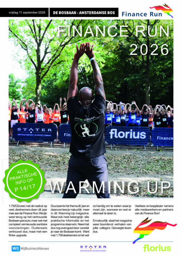 Finance Run magazine 2026 cover